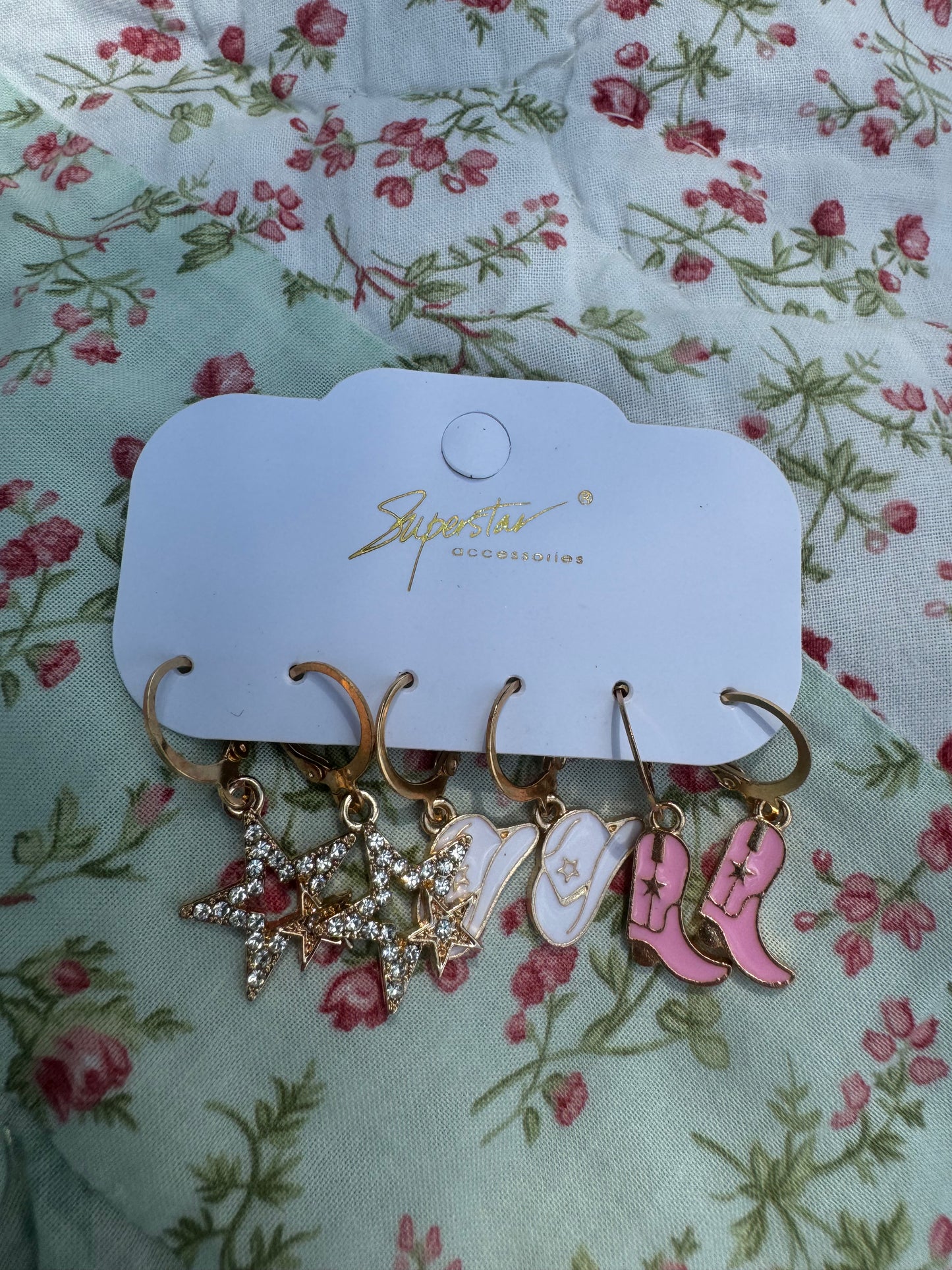 First Rodeo Earring Set